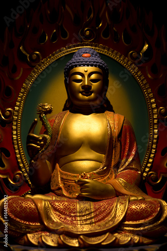 buddha statue in temple