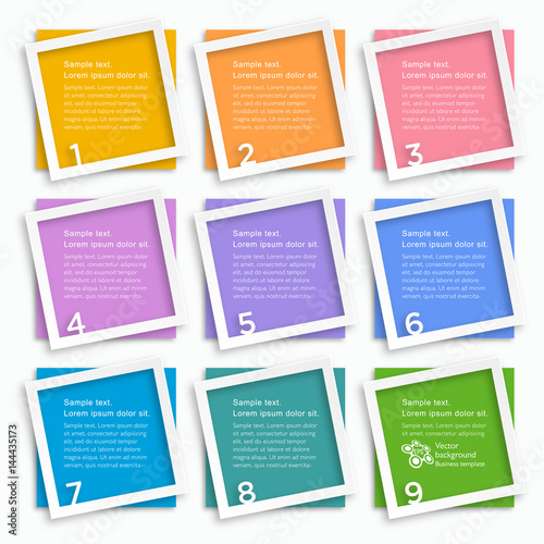 Infographics Web Banner & Label Design