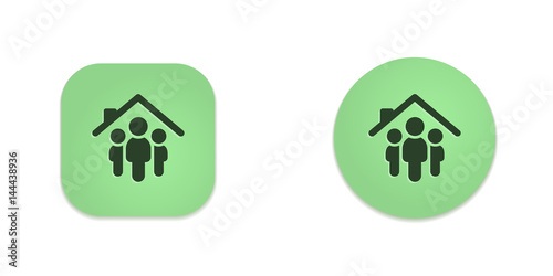 Vector Green Web Buttons