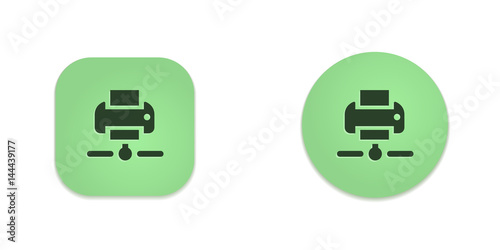 Vector Green Web Buttons