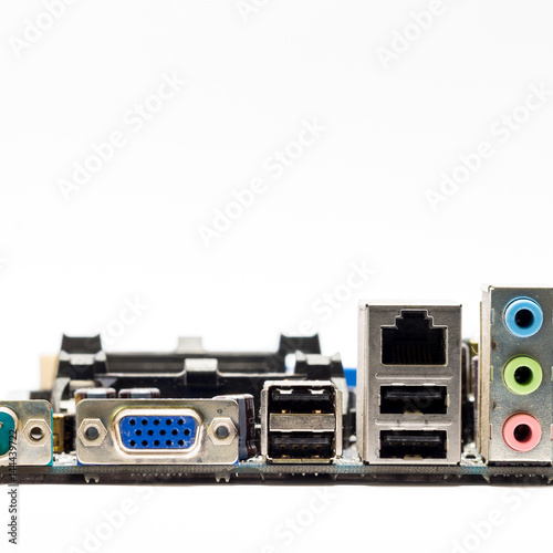 Connector of computer motherboard