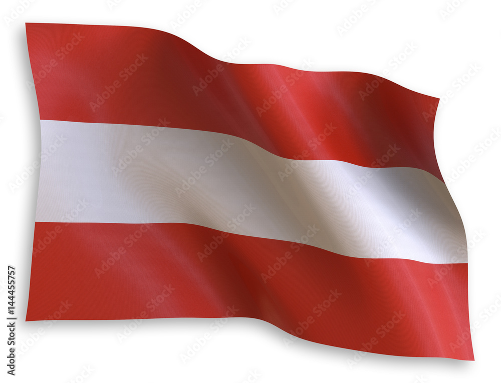 Naklejka premium Bandiera Austria
