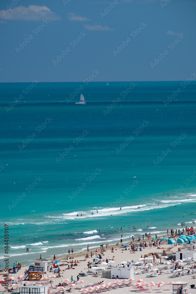 Sailboat at the beach