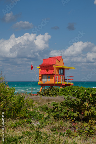 Miami Lifeguard Stand and Dune