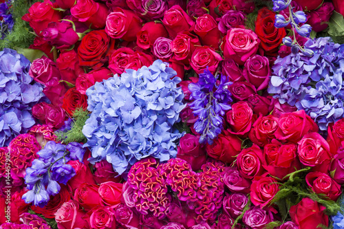 Fototapeta Naklejka Na Ścianę i Meble -  flowers background
