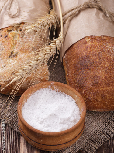 Fresh homemade bread