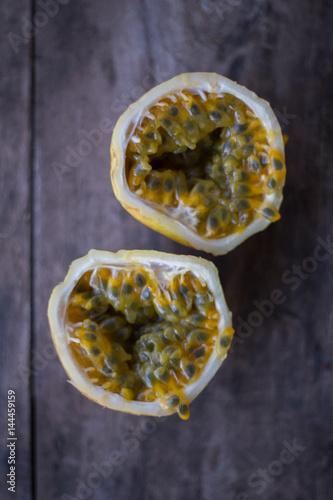 Passionfruit on a Table