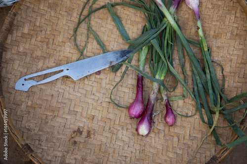 Preparing Food in a Malawian Village, Africa
