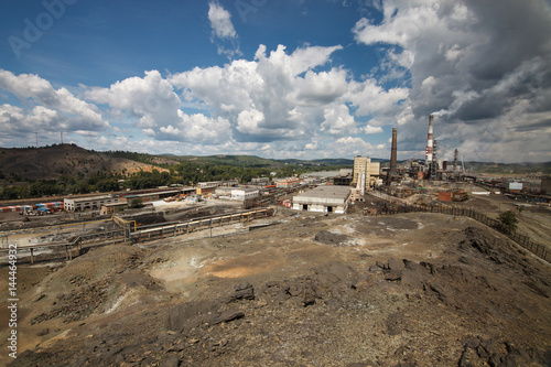 Karabash City-area environmental disaster in the Chelyabinsk region.