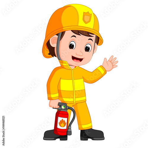 firefighter cartoon