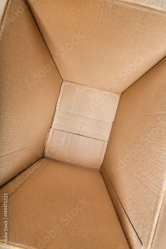 Cardboard box for things.