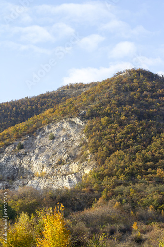Pilis mountains in Hungary