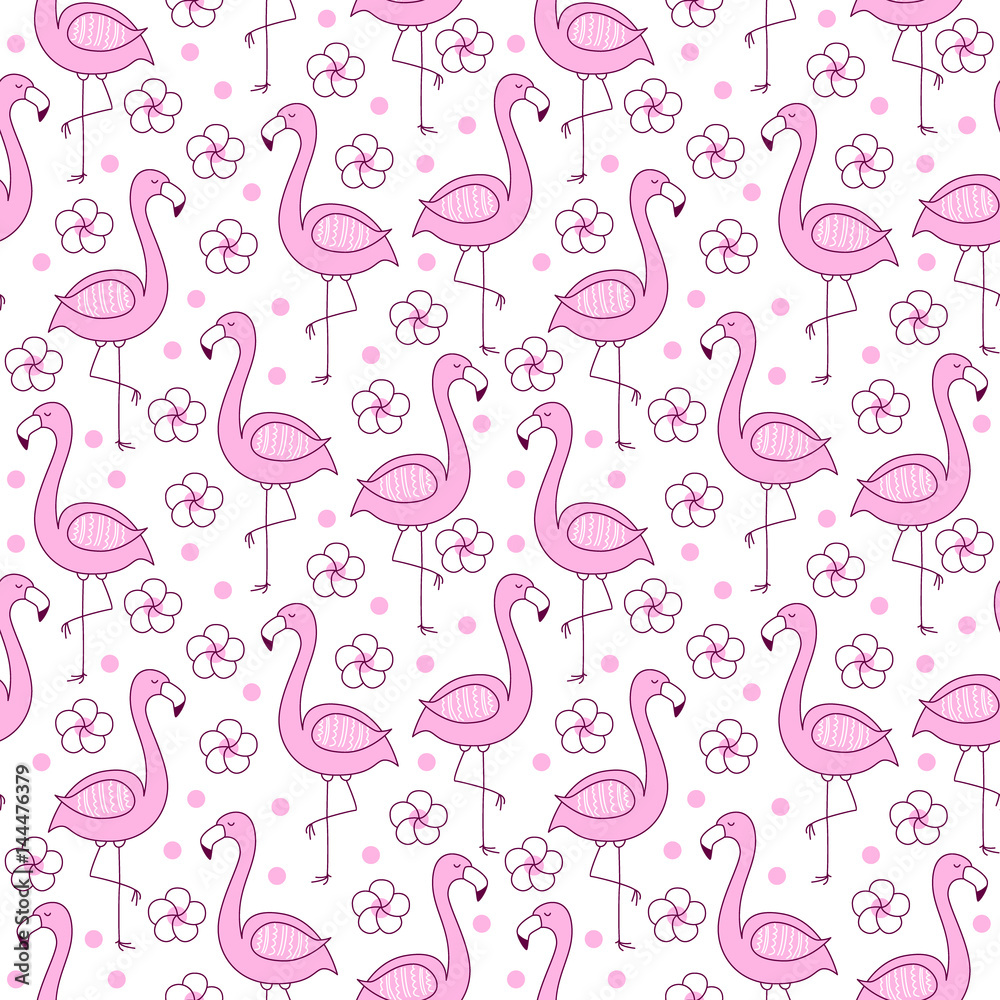 Palm tree leaves seamless pattern Palm tree leaves seamless pattern