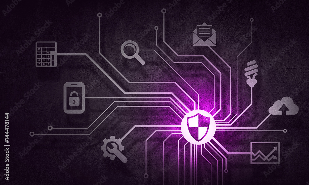 Obraz premium Social media communication