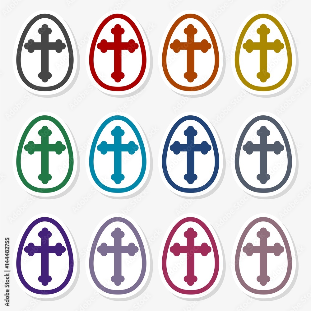 Egg with a Cross icon Egg with a Cross icon