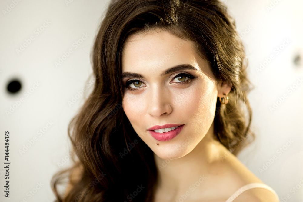 Portrait of young beautiful girl Portrait of young beautiful girl