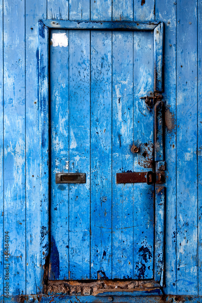 Old Blue Door
