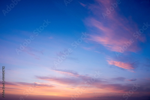 Dawn over the city of Guardamar del Segura, Spain. South of Spain, the Mediterranean Sea