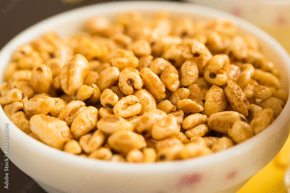 Healthy food. Breakfast cereals. Wheat flakes Healthy food. Breakfast cereals. Wheat flakes