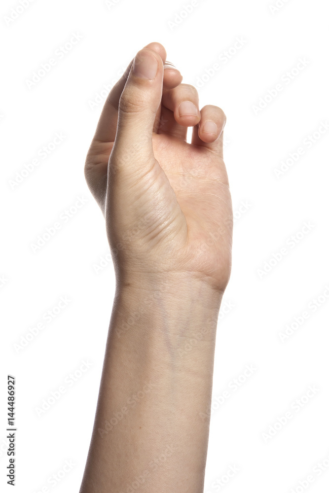 gesture with hand finger, index finger make a direction. gesture with hand finger, index finger make a direction.