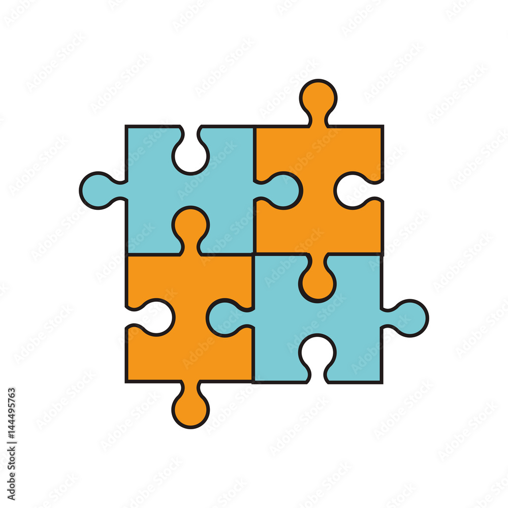 puzzle jigsaw work team vector illustration eps 10 puzzle jigsaw work team vector illustration eps 10