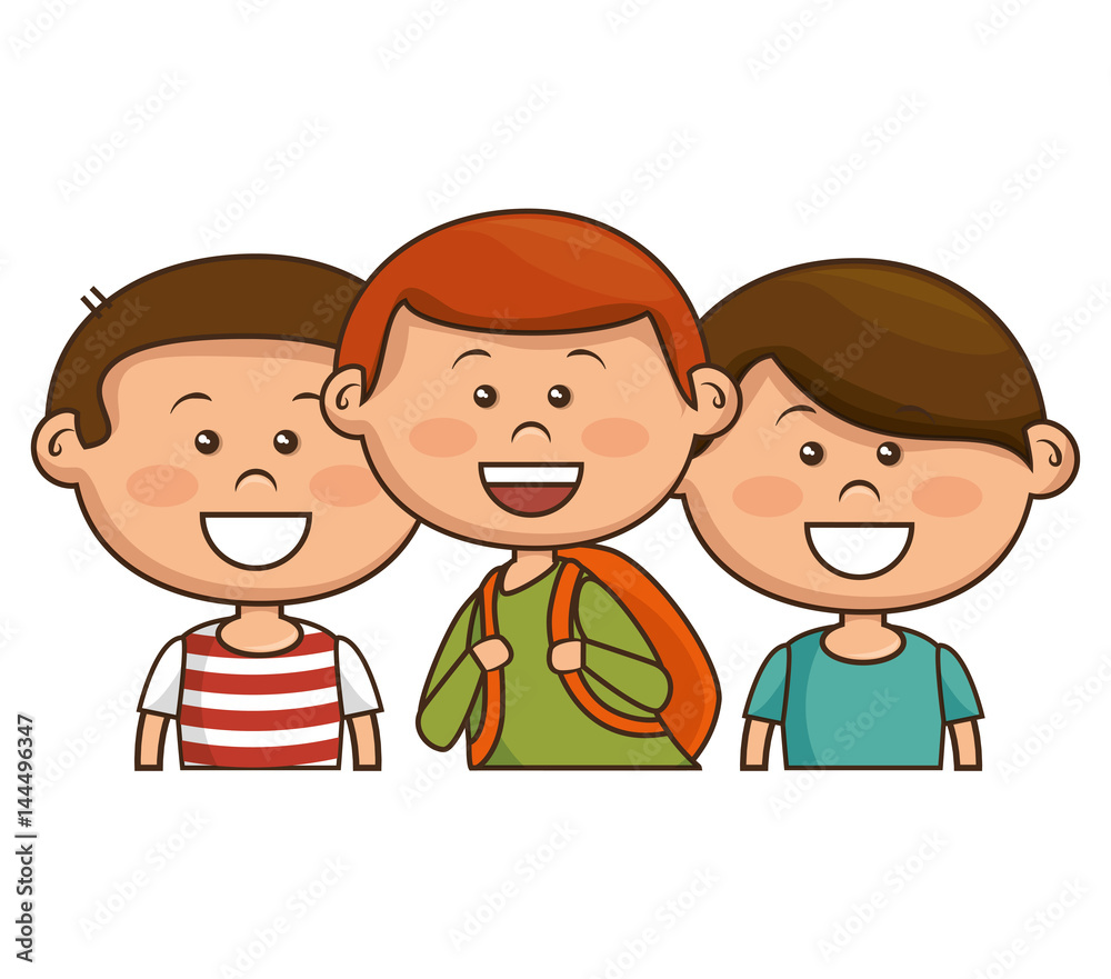 cute little kids character vector illustration design cute little kids character vector illustration design