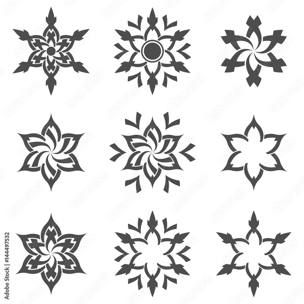 Abstract decorative element for your design. Abstract decorative element for your design.
