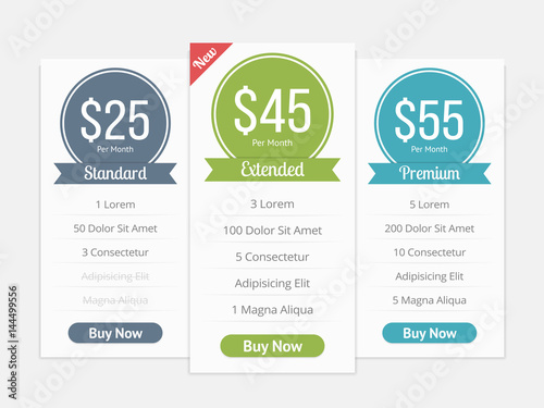 Pricing Table