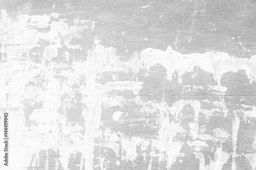 White Grunge Wood Board Texture Background.