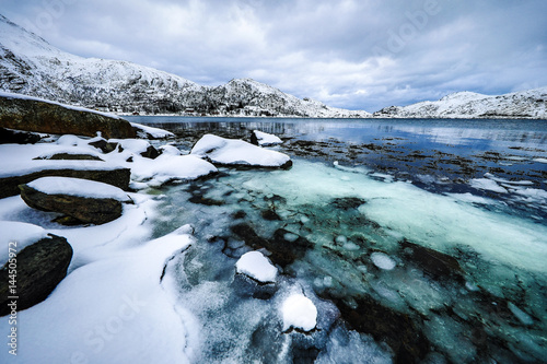 Lofoten islands. Beautiful Norway landscape.