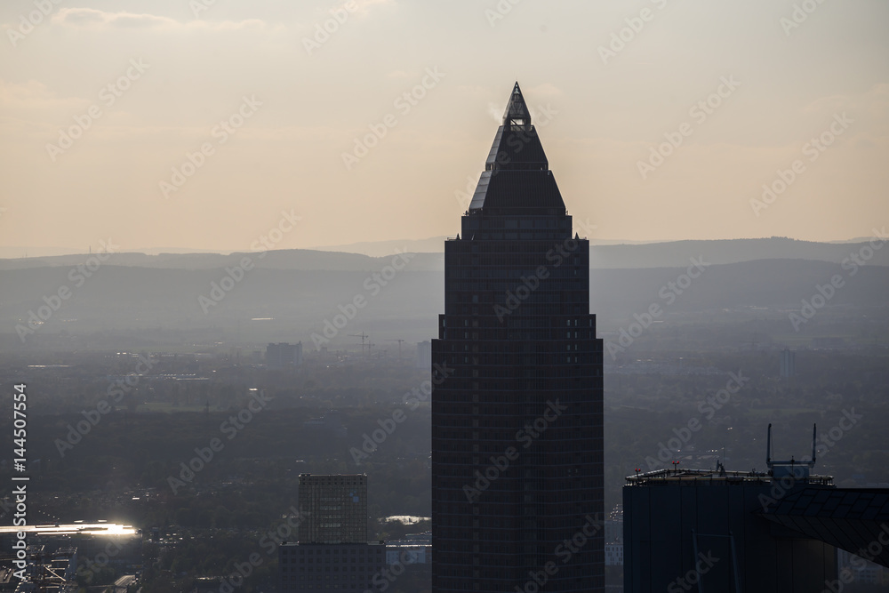 Frankfurt Am Main City Skyline 