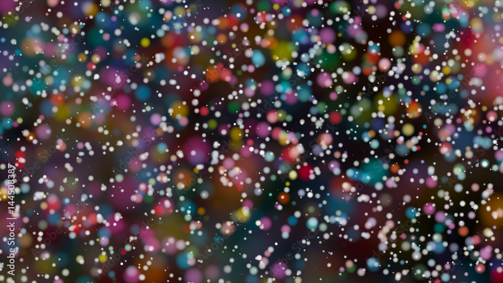 Beautiful colorful bokeh blurred background defocused lights Beautiful colorful bokeh blurred background defocused lights