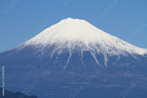 Mt. Fuji  view from Mihono Matsubara in Shizuoka  Japan