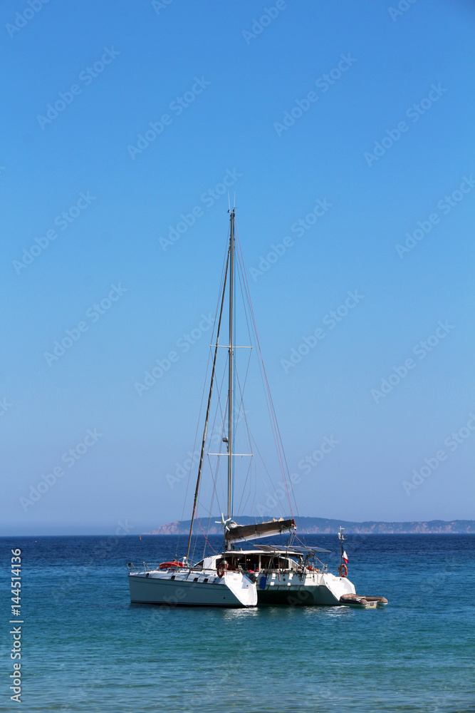 Catamaran yacht