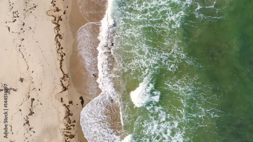 Aerial view of the Japanese sea and beach (60fps) Aerial view of the Japanese sea and beach (60fps)