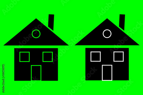 house icon vector illustration, home icon,