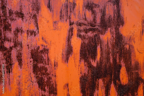 grunge red orange texture metal background