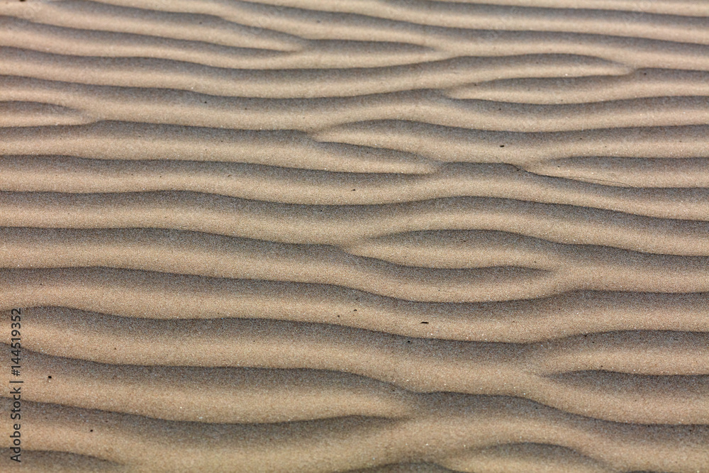 Sand formations looking like dunes