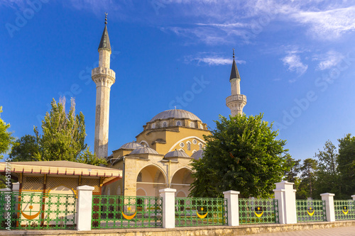 View on old mosque in Evpatoria town