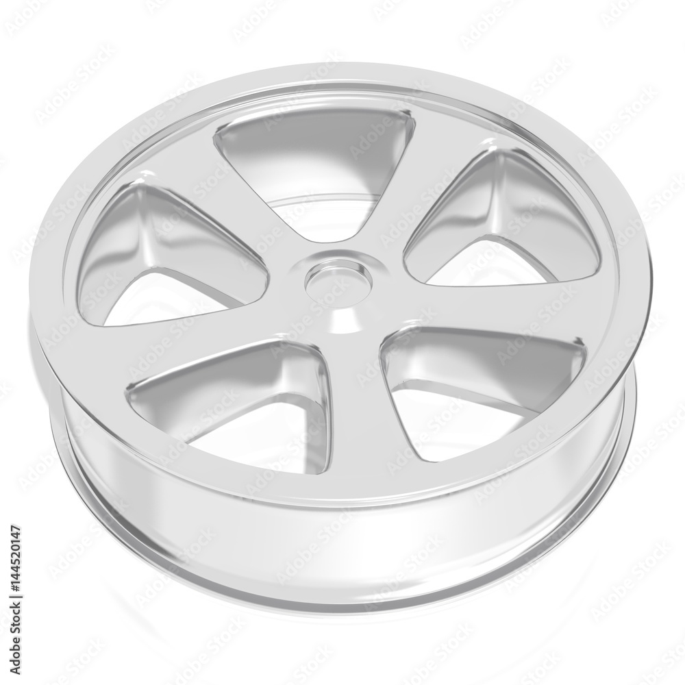 Obraz premium 3D wheel rim