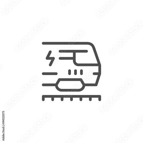 Train line icon