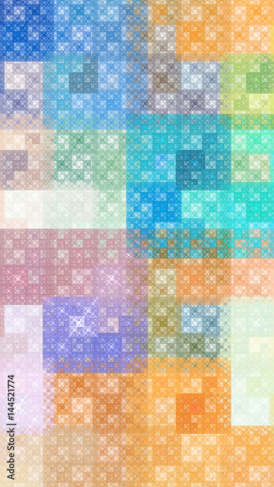 Colorful pattern fractal background Colorful pattern fractal background
