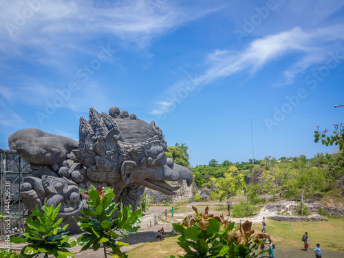 Garuda statue in Garuda Wisnu Kencana cultural park Bali Indonesia © ivanoliantofoto