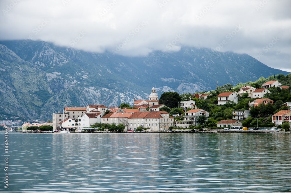 City of Kotor in the Gulf of the Sea