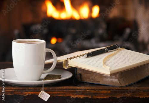 Still Life with Fireplace photo