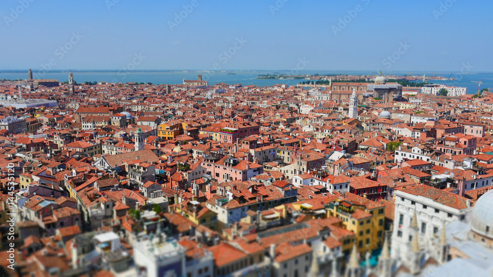 Venedig von Oben! Europa, Italien!