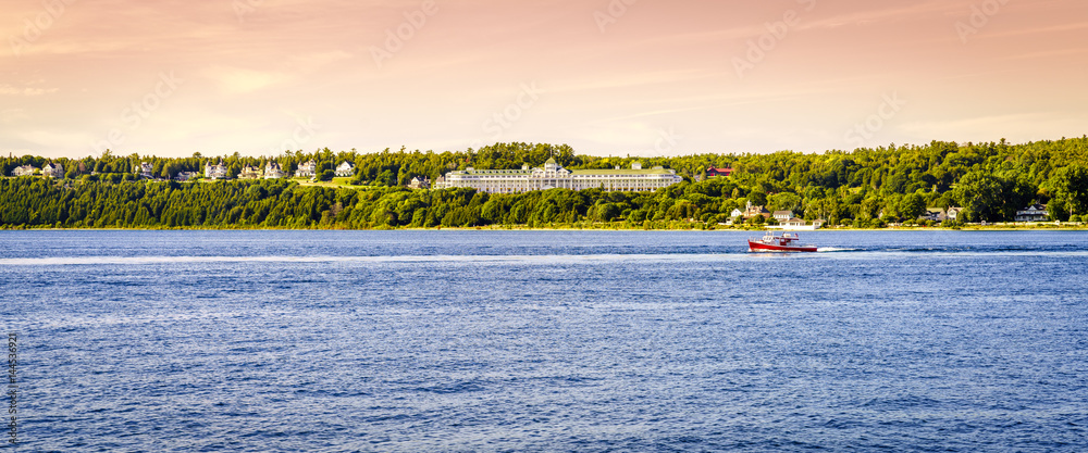 Naklejka premium Mackinac Island Grand Hotel