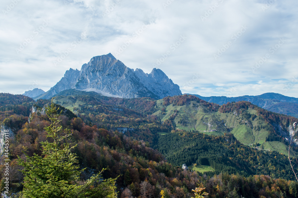 Fototapeta premium Wilder Kaiser Niederkaiser