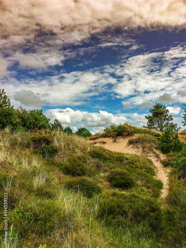 Dune landscape, sky