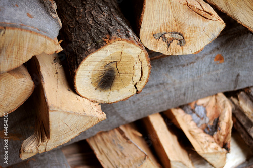 Wood logs